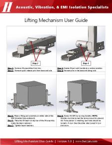 Herzan Lifting Mechanism User Guide