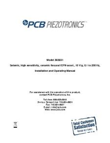PCB-393B31 Product Manual