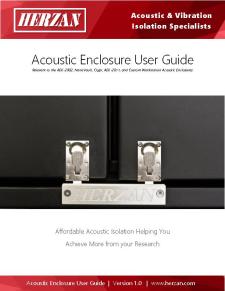 Acoustic Enclosure User Guide