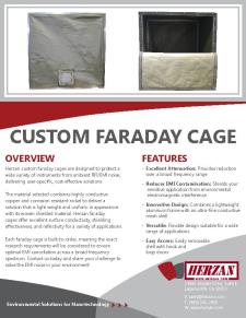 Faraday Cage Data Sheet